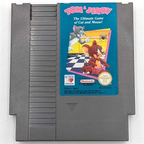 Tom & Jerry - SCN - NES Spil (B Grade) (Genbrug)